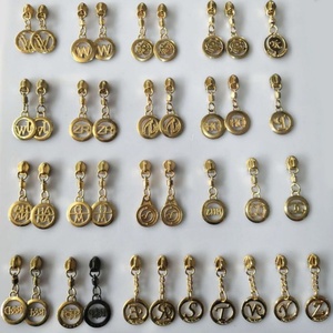 Zipper Slider <b>Puller</b> OEM Factory Custom Brand Logo Nickel Free Metal Auto Lock Zinc Alloy Painted - Product Image 2