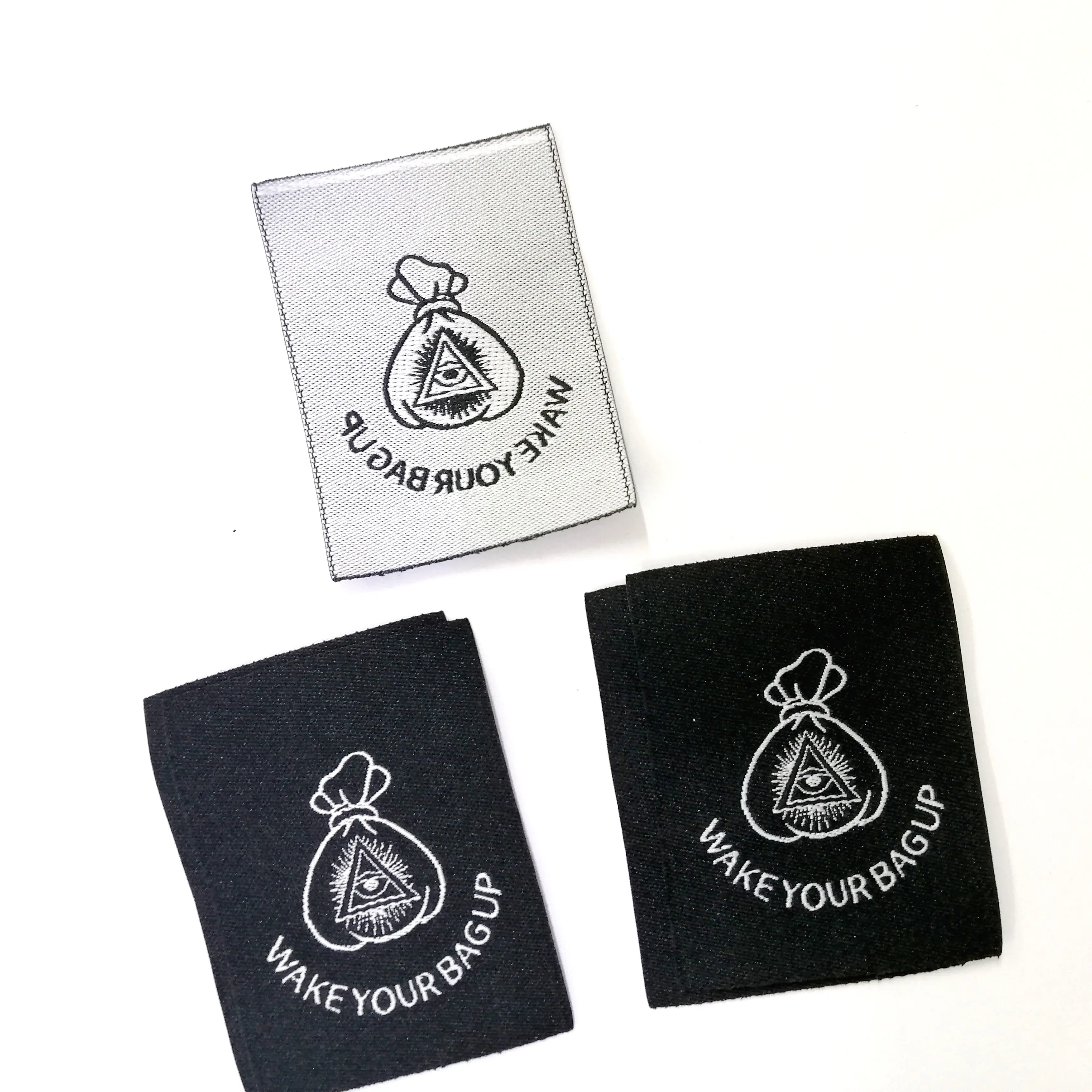 Custom Clothing Brand Labels Neck Woven Labels For Clothing 1 buyer