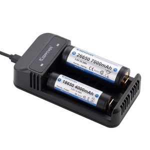 Universal Battery Charger For 3.7V Li-ion 18650, 26650, 21700, 18500, 18350, 16650 Batteries - Single Slot, USB Type-C Fast Charging, Portable With LED Indicator, Compact Design For Travel - View #11
