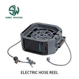 Carrete de Manguera Profesional para Detallado de Autos, Sistema de Alta Presión 5 en 1 con Doble Tubo para <span class=keywords><strong>Agua</strong></span>/Aire/Electricidad - Product Image 6