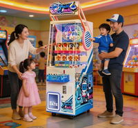 Distributeur automatique de cadeaux de boutique, machine à boules porte-bonheur Pochi Rock, machine de jeu d'arcade pour l'affichage de boîtes mystères et de petits jouets