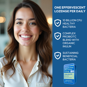 LIFEWorth 주석 10 억 CFU 치과 용 프로바이오틱스 발포성 정제는 구취 및 신선한 호흡을 지원합니다 - Product Image 3