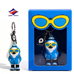 Longzhiyu, fabricant <span class=keywords><strong>de</strong></span> porte-clés personnalisés depuis 20 ans, porte-clés en PVC souple, porte-clés personnalisés 2D 3D, porte-clés en caoutchouc souple avec votre propre logo - Product Image 5