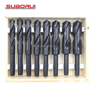 SUBORUI 1/2 pollici con gambo HSS 6542 M2 argento, morsa nera e oro, punta da 1 pollice in acciaio con gambo ridotto - Product Image 4