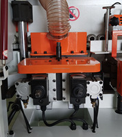 Machine à plaquer les chants compacte DSP TT-306 Moteur automatique de plaqueuse de chants pour le travail du bois PLC comprend le nettoyage par grattage Collage Pré-fraisage