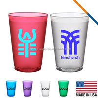 Gobelet réutilisable en PP dépoli de 12 oz avec logo personnalisé et couvercle – Style tendance USA pour l'extérieur, le bureau, les mariages et les fêtes