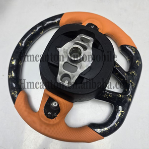 Volant de direction en cuir et fibre de carbone forgée avec LED, vente en gros d'usine, pour Dodge Challenger SRT - Product Image 2