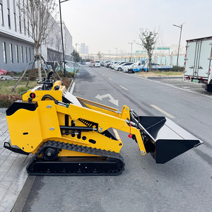 Китайская фабрика: Продажа компактных фронтальных погрузчиков (колесных/гусеничных) мини-погрузчиков с дизельным двигателем - Product Image 6