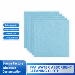 ผ้าเช็ดทำความสะอาดโมเลกุล PVA ผ้าชามัวร์ใยสังเคราะห์ ผ้าทำความสะอาดรถยนต์ซุปเปอร์ซับน้ำ ผ้าเช็ดไร้ขุย - Product Image 2