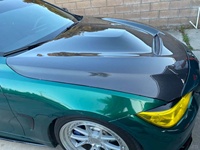 Nouveau capot avant en fibre de carbone style GTS pour BMW Série 4 F32/F33/F36 (2014+), avec boulons - Installation par visage.