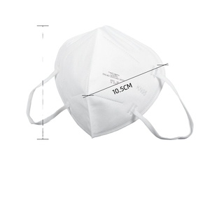 <span class=keywords><strong>Masque</strong></span> facial pliable <span class=keywords><strong>FFP2</strong></span> NR blanc, haute filtration, protection 4 couches, certifié CE, meilleure vente 2026 - Product Image 1