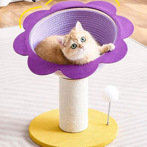 Cat <b>Climbing</b> <b>Frame</b> cat Nest Integrated Sunflower Wear-resistant cat Scratch <b>Frame</b> cat Teasing Stick cat <b>Climbing</b> Column - Product Image 3