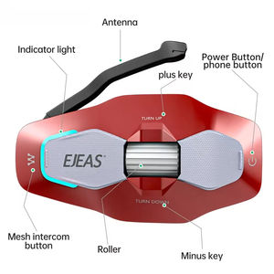 Sistema de comunicación por malla Tiypeor <span class=keywords><strong>Ejeas</strong></span> X10, auriculares para casco de motocicleta con intercomunicador dúplex completo para 10 motociclistas - Product Image 4