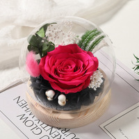 Coloré éternel Rose décoration de la maison fête des mères saint valentin et cadeau de Thanksgiving en gros
