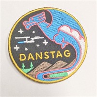 Écusson brodé personnalisé avec presse à chaud, insigne de logo bouffant 3D, patch à coudre sur des patchs de vêtements, patch de broderie personnalisé
