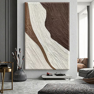 Textura de tela de estilo pintado a mano puro, óleo sobre lienzo, sofá decorativo, <span class=keywords><strong>Fondo</strong></span> de sala de estar, porche, pasillo, decoración de pasillo - Product Image 6