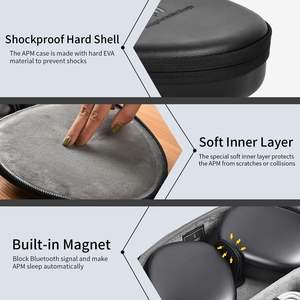 Sac de transport intelligent étanche WiWU Étui de protection pour <span class=keywords><strong>AirPods</strong></span> <span class=keywords><strong>Max</strong></span> Sleep Model Headphone Staying Power Accessory - Product Image 3