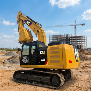 รถขุดตีนตะขาบ CAT 320E 20 ตัน สภาพดี รถขุดไฮดรอลิก มีสินค้าในสต็อก จัดส่งรวดเร็ว ขาย - Product Image 1
