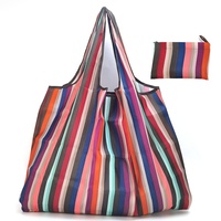 Sac de courses de supermarché à motif de dessin animé, écologique, portable, pliable, grande capacité, en PLA, sac cadeau, vente en gros