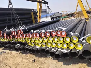 Seamless Carbon Steel ASTM A53/ASTM A106 GR B Schedule 40 API Black Steel Pipe Structure Pipe