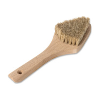 Brosse d'escalade en bois personnalisée pour le bouldering, à poils doux, outil de nettoyage OEM
