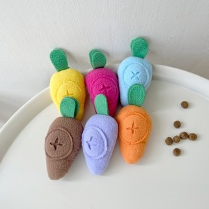 Wholesale Cute Carrot <b>Pet</b> Dog <b>Toys</b> Chewing Squeaky Dog <b>Toy</b> Bite Resistant <b>Interaction</b> Sound Plush Puppies <b>Toys</b> - Product Image 1