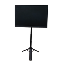 Moniteur portable avec support magnétique puissant et plaque de fixation murale VESA, vis en ABS, noir, capacité de charge 2 kg