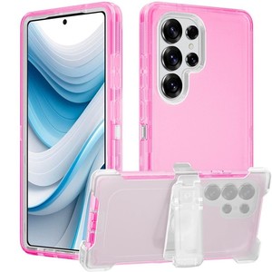 Casing ponsel pelindung Robot kasar 3 dalam 1, casing penutup tahan guncangan dengan sabuk klip untuk iPhone 11 12 13 14 15 16 Pro Max 17 Air 17 Pro - Product Image 5
