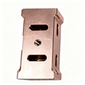บริการงานกลึง CNC อะลูมิเนียม 6061 T6 แบบกำหนดเองสำหรับ OEM พร้อมขายึดปรับตำแหน่งแบบมีร่อง  อุปกรณ์ปรับแต่งอัตโนมัติ - Product Image 2