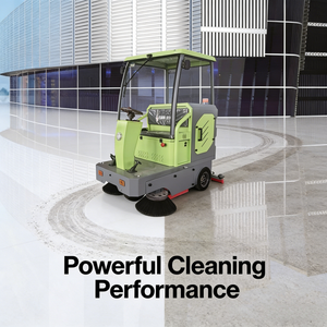 S1400 Полузакрытая электрическая самоходная уборочная машина на новой энергии с сиденьем для оператора, большой бак для воды 180 л, скорость 12 км/ч, 3-4 часа работы - Product Image 4