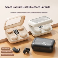 4 buah Earbud Semi-in-ear Dual-ear ANC Tahan Air Daya Tahan Baterai Ultra-lama Kontrol Suara Sempurna untuk Tidur, Bermain Game, Olahraga