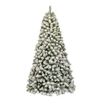 Décorations de Noël de haute qualité, très vendues, en PVC, sapin de Noël chinois à floqué automatique, super simulation pour la maison