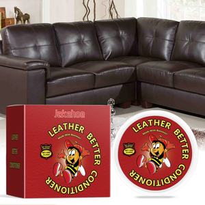 Crème de réparation et d'<span class=keywords><strong>entretien</strong></span> du <span class=keywords><strong>cuir</strong></span> naturel 2024, baume, revitalisant et protecteur pour canapé, siège de voiture, chaussures, sac, sac à main - Product Image 2