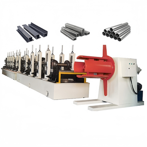 Fabricante de China, máquina de molino de tubos de soldadura láser, fabricación de tubos para tubos redondos/cuadrados/rectangulares, componentes centrales, bomba de motor PLC - Product Image 1