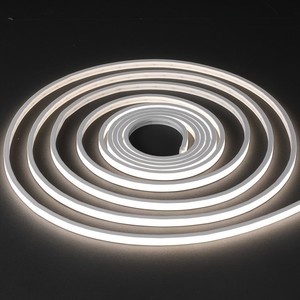 Tira de Luz LED de Silicona de 6x10mm, Fácil de Instalar, 12V 24V, Emisión Plana, para Letreros de Neón Creativos DIY y Decoración de Edificios Exteriores - Product Image 5