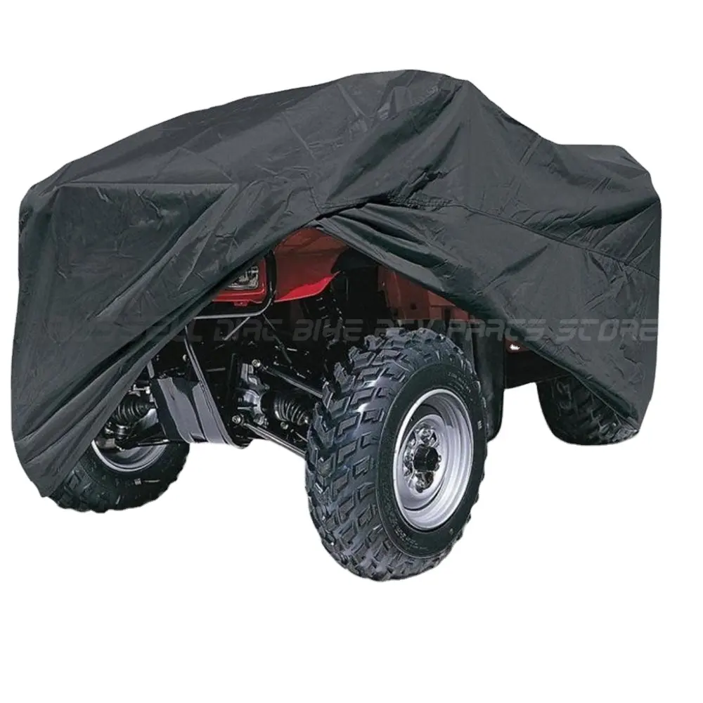 190T wasserdichte staub dichte Anti-UV-Quad-ATV-Abdeckung für Polaris Honda Yamaha Can-Am Suzuki Kawasaki Größe M ~ XXXL