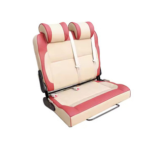 AutoLiuma L042S Vente directe d'usine Camping-car inclinable en cuir multifonctionnel Lit de siège de style professionnel Van pliant bidirectionnel - Product Image 2