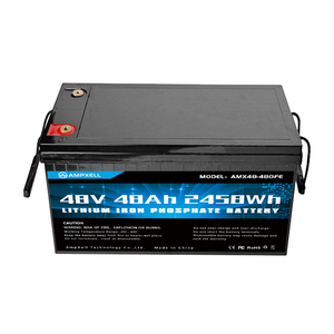 ราคาโรงงาน แบตเตอรี่ลิเธียม 48V 48Ah สำหรับรถยนต์ไฟฟ้า / ระบบพลังงานแสงอาทิตย์ / รถยนต์ไฟฟ้า พร้อม BMS 48A รุ่น AMX24-1000FE สำหรับรถยนต์ - Product Image 5