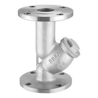 Válvula de Brida Tipo Y Multifunción de Acero Inoxidable 304 DN125 con Filtro, Presión de Trabajo PN16, Manual y Personalizada