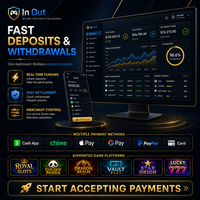Solutions de paiement pour jeux de pêche en ligne Juwa avec intégration API Chime PayPal et règlement du compte du commerçant le jour même