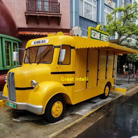 Camion de nourriture électrique Fabricacate friteuse remorque de restauration rapide entièrement équipée nous avec de l'énergie solaire