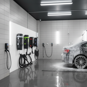 Aspirapolvere Elettrico da Parete <span class=keywords><strong>per</strong></span> Auto, Macchina <span class=keywords><strong>per</strong></span> Pulizia Dettagliata da Officina e Negozio Auto, 1600W <span class=keywords><strong>per</strong></span> Lavaggio e Cura dell'Auto - Product Image 2