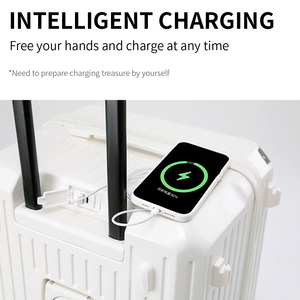 Étui de costume de voyage imprimé Sacs bon marché Ensembles de bagages <span class=keywords><strong>Porte</strong></span>-boisson 20 24 28 Ensemble de 3 valises de voyage modernes Hardside - Product Image 4