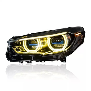ชุดไฟหน้าเลเซอร์ TYPY 12V และไฟวิ่งกลางวันแบบ Golden Angel Eye สำหรับรถยนต์ซีรีส์ 5 GT F07 M5 - Product Image 1