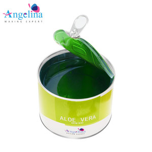 <span class=keywords><strong>Cire</strong></span> dépilatoire douce en pot à l'aloe vera liposoluble, 400g (14oz), la plus vendue, pour l'épilation du visage et du corps entier, convient aux peaux sensibles - Product Image 4