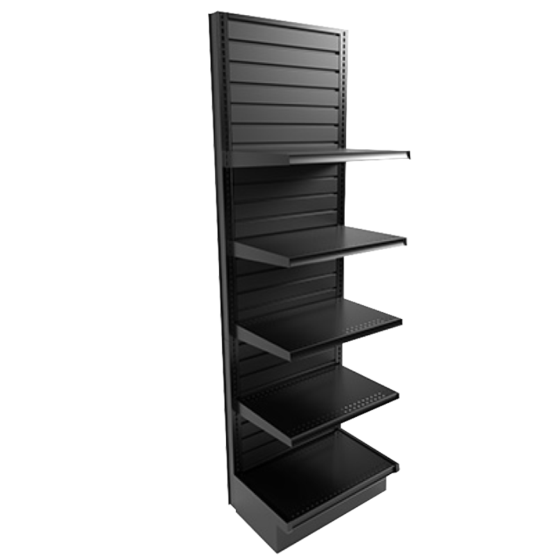 Apache Heavy Duty Metal Perforated Stand Customizable Single-Sided Layer Customizable Snack Display Stand for Supermarkets — view 2