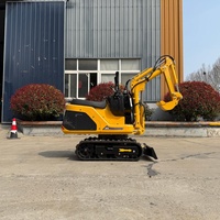 Mini-excavatrice de ferme et de jardin, nouvelle excavatrice compacte de 1 tonne, 2 tonnes, moteur EURO 5 EPA, excavatrice sur chenilles, livraison gratuite