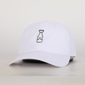 หมวกเบสบอลไม่มีโครงสร้างทำจากผ้าฝ้าย6แผงออกแบบปักทันสมัยปีกโค้งมีสไตล์ง่ายต่อการปิดด้วยตีนตุ๊กแก - Product Image 1