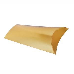 Scatola di favore della caramella sacchetto di carta kraft imballaggio Cuscino Favore di Cerimonia Nuziale Scatole Regalo bianco/nero <span class=keywords><strong>oro</strong></span> cuscino <span class=keywords><strong>per</strong></span> la cerimonia nuziale - Product Image 1