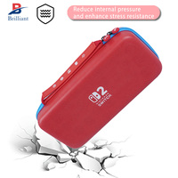 Casing Kustom Cemerlang untuk Switch 2, Casing Pelindung EVA untuk Pemain Video Game, Casing Keras EVA Portabel, Casing Pengontrol yang Mudah Dibawa